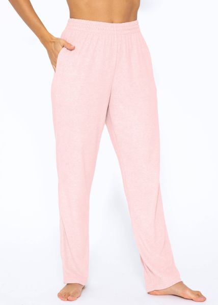 Frottee Pants - rosa
