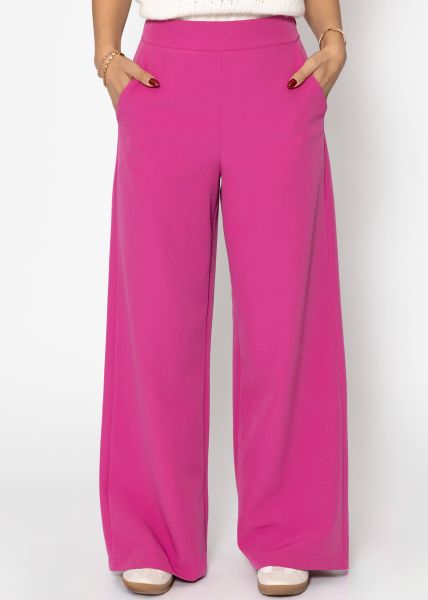 Stoffhose Highwaist - pink