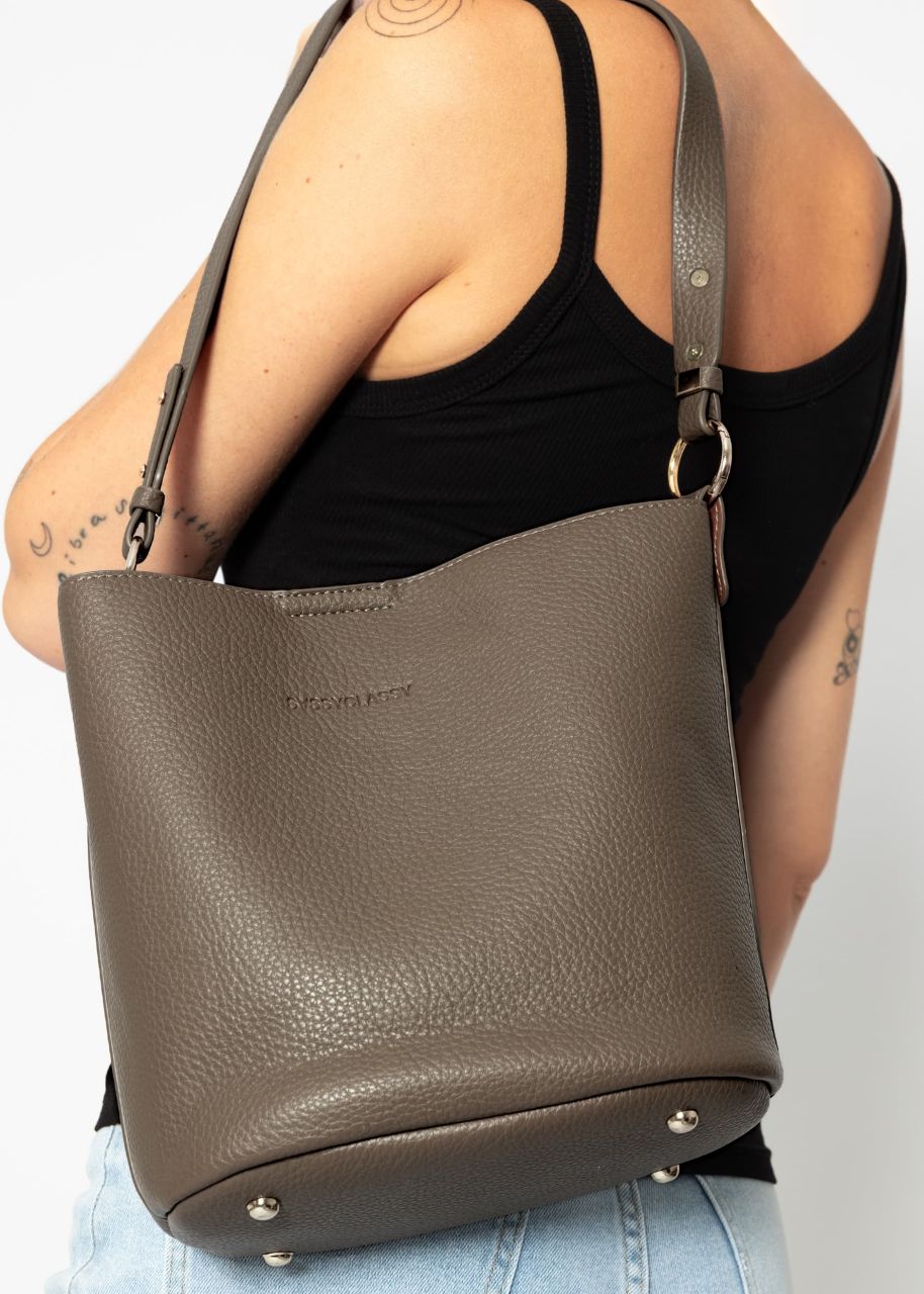 Beuteltasche - taupe