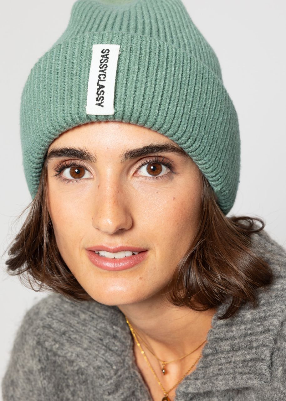 SASSYCLASSY Beanie - khaki