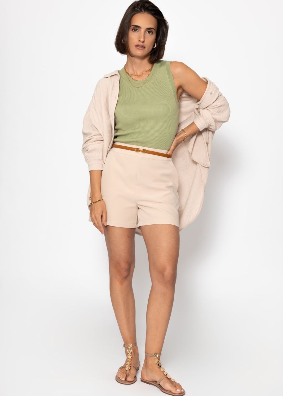Elegante Shorts - beige
