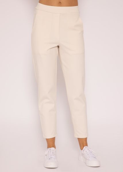 Jersey Chinos, offwhite