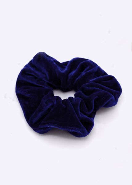 Scrunchie aus Velvet, royalblau
