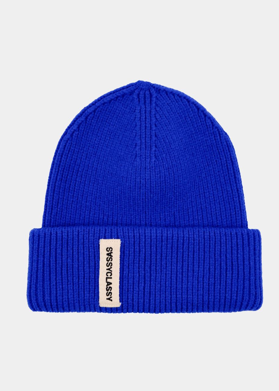 SASSYCLASSY Beanie - royalblau