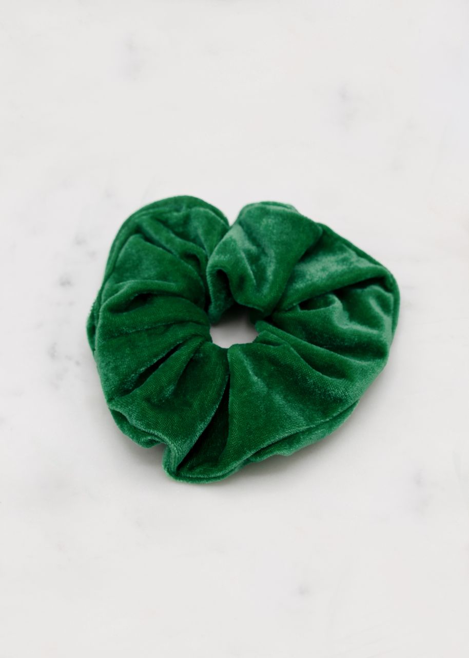Scrunchie aus Velvet, grün
