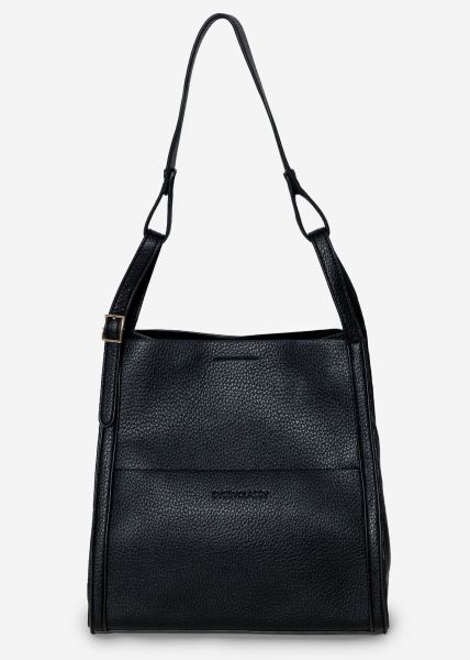Tasche mit verstellbarem Träger - schwarz
