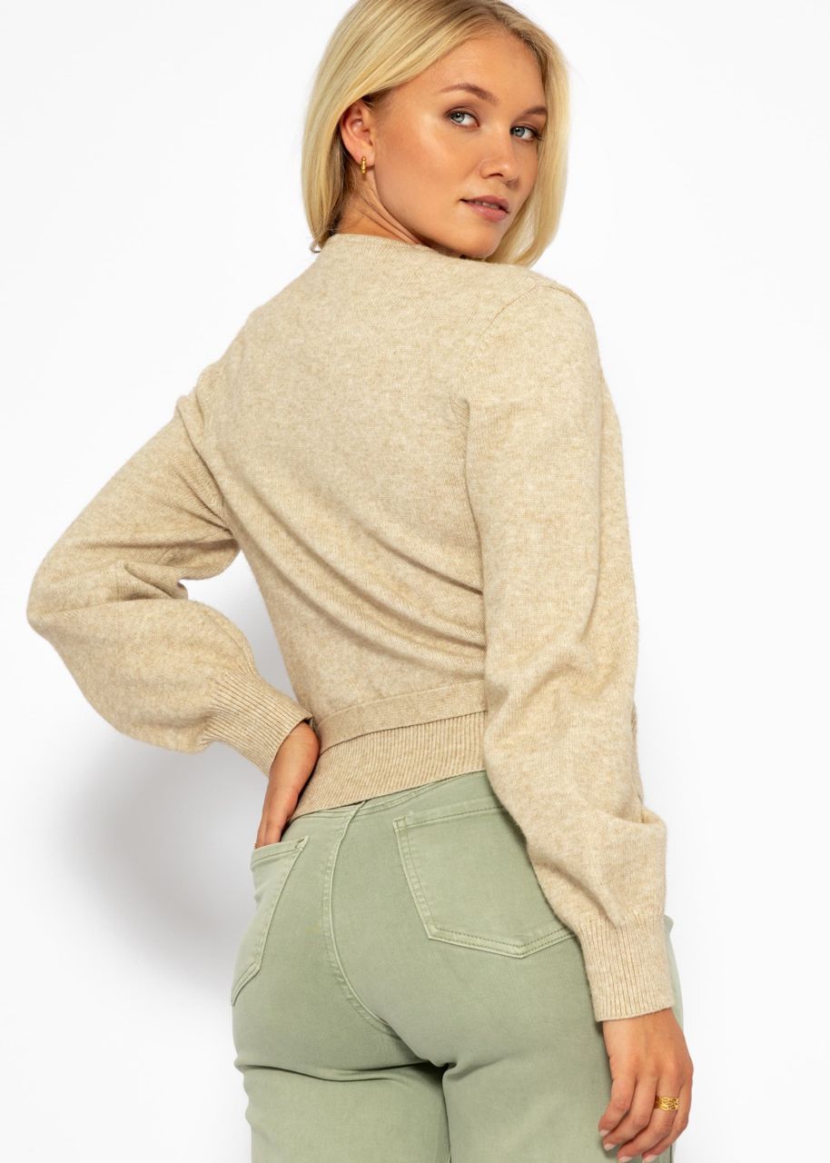 Wickel Cardigan - beige