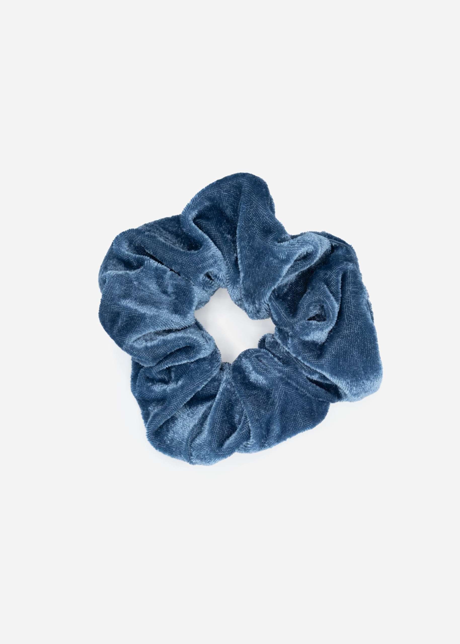 Scrunchie aus Velvet, blau