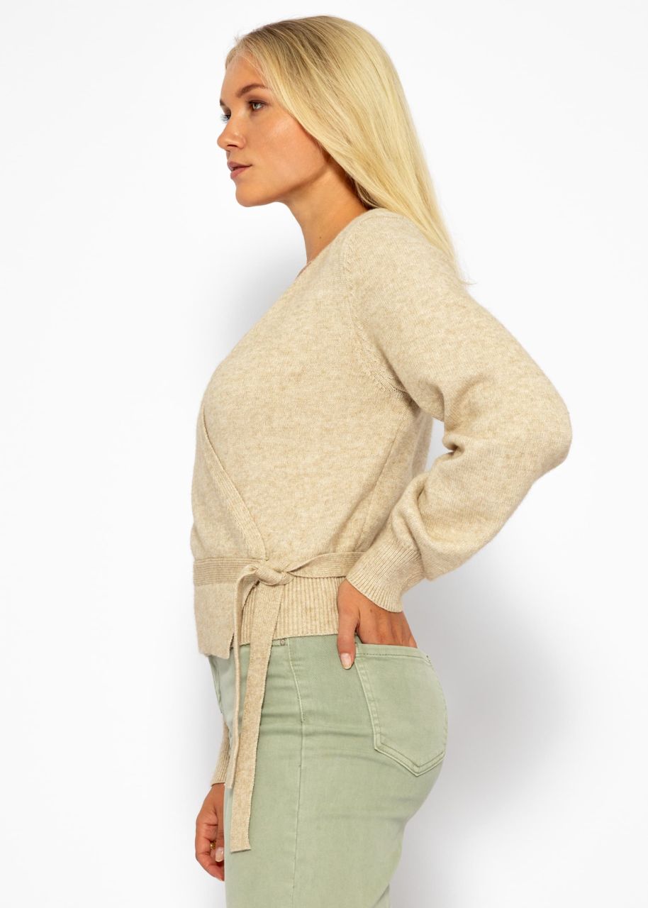 Wickel Cardigan - beige