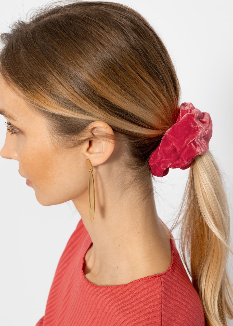 Scrunchie aus Velvet - hummer