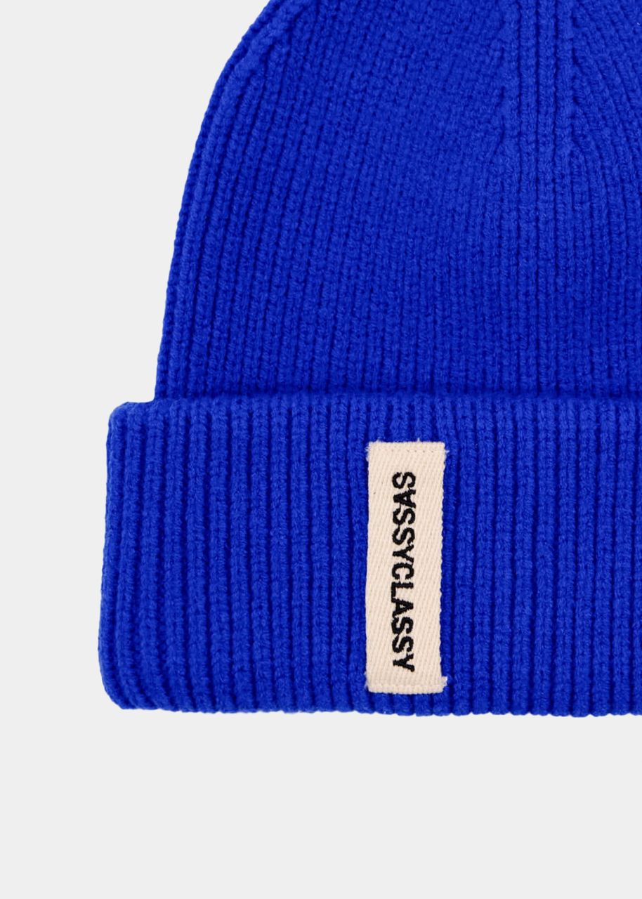 SASSYCLASSY Beanie - royalblau