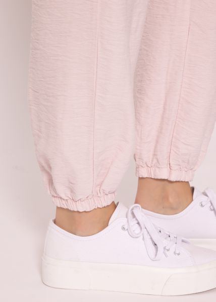 Schimmernde Cargo Hose, rosa