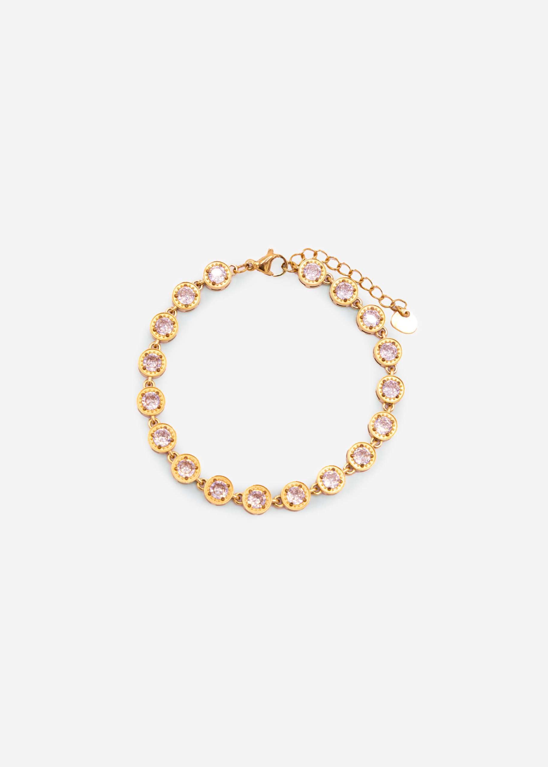 Tennis Armband - gold