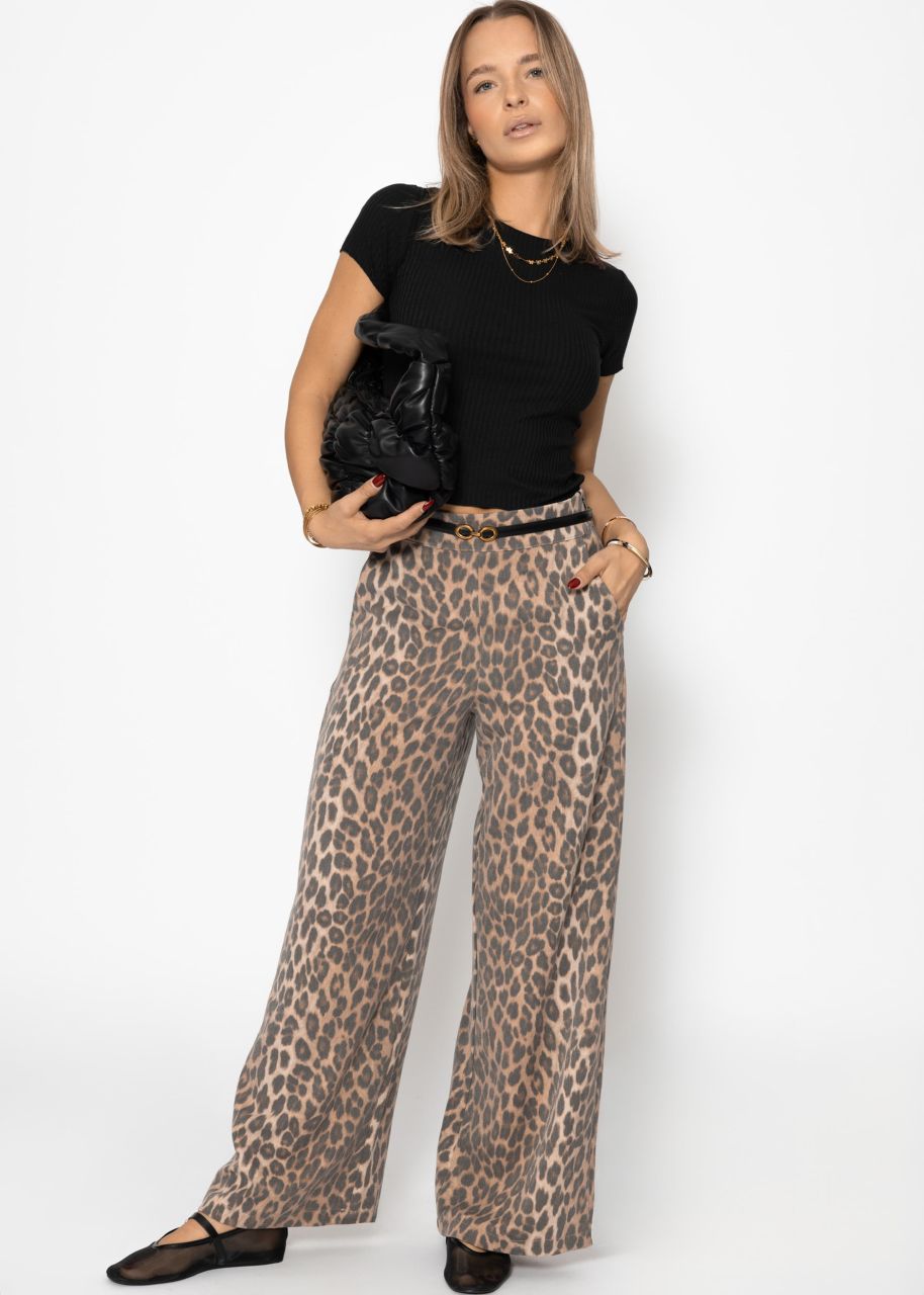 Crop-Shirt, schwarz