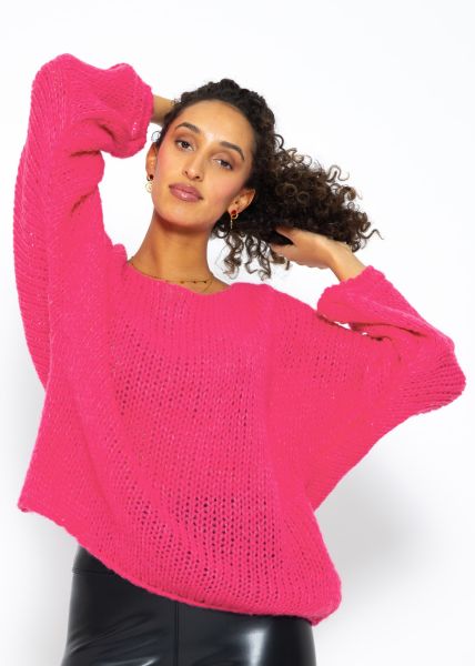 Oversize Pullover - pink