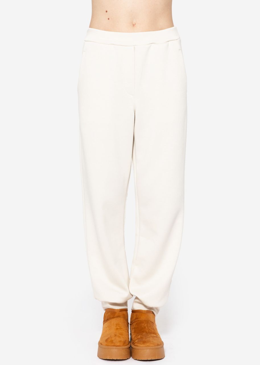 Softe Jogginghose - offwhite