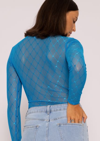 Body, blau