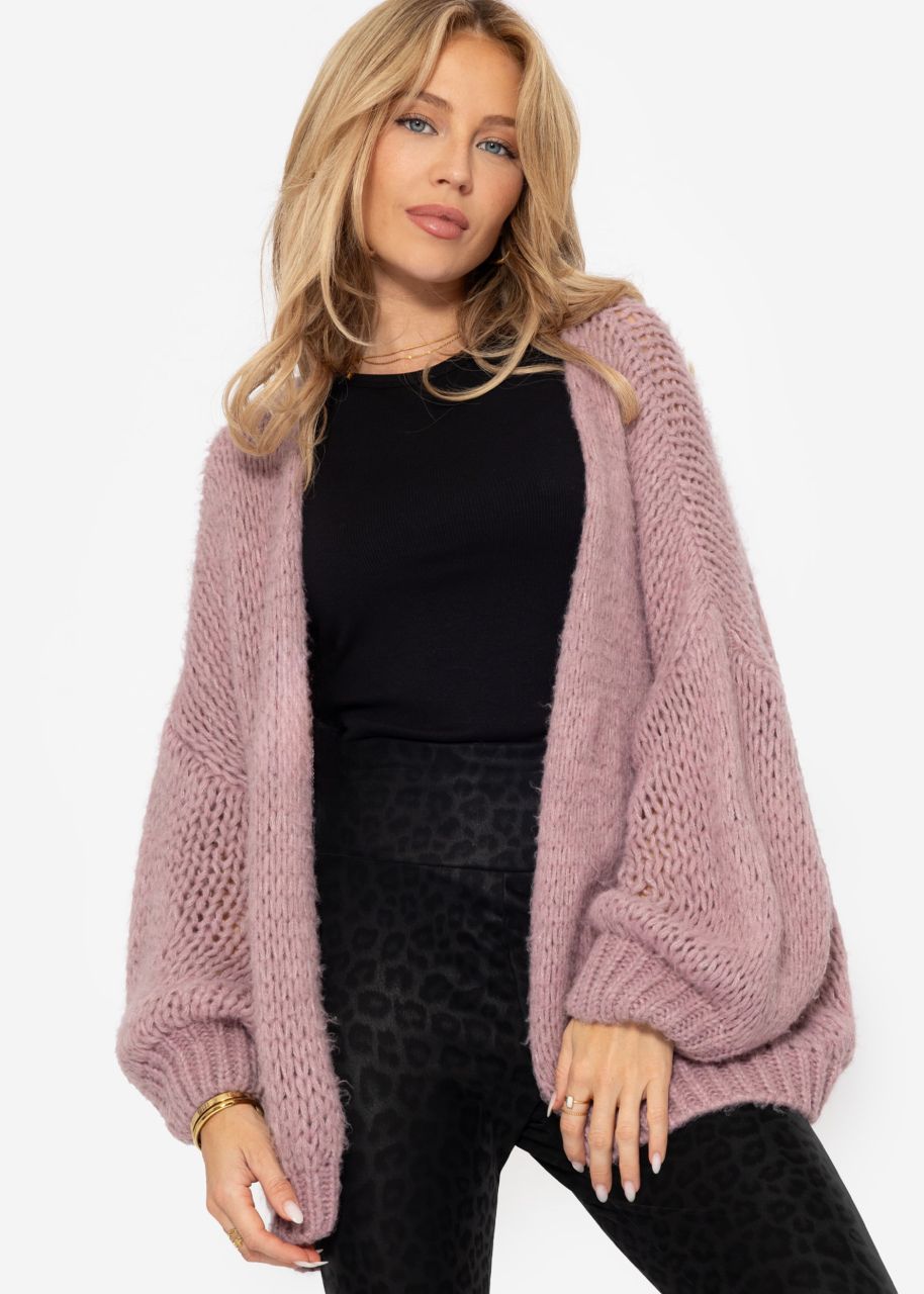 Oversize Cardigan - altrosa