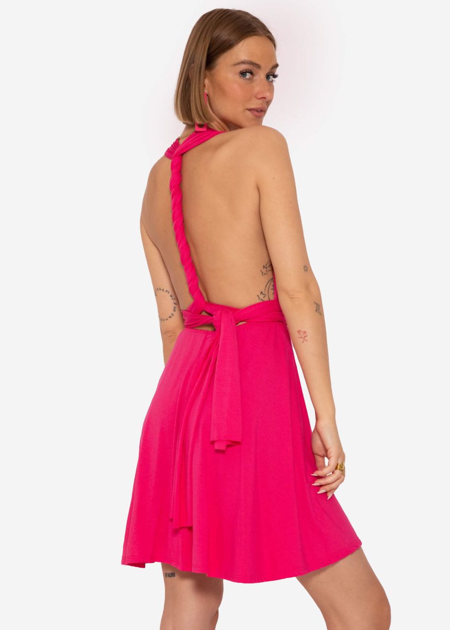 Multiway-Kleid, himbeerrot