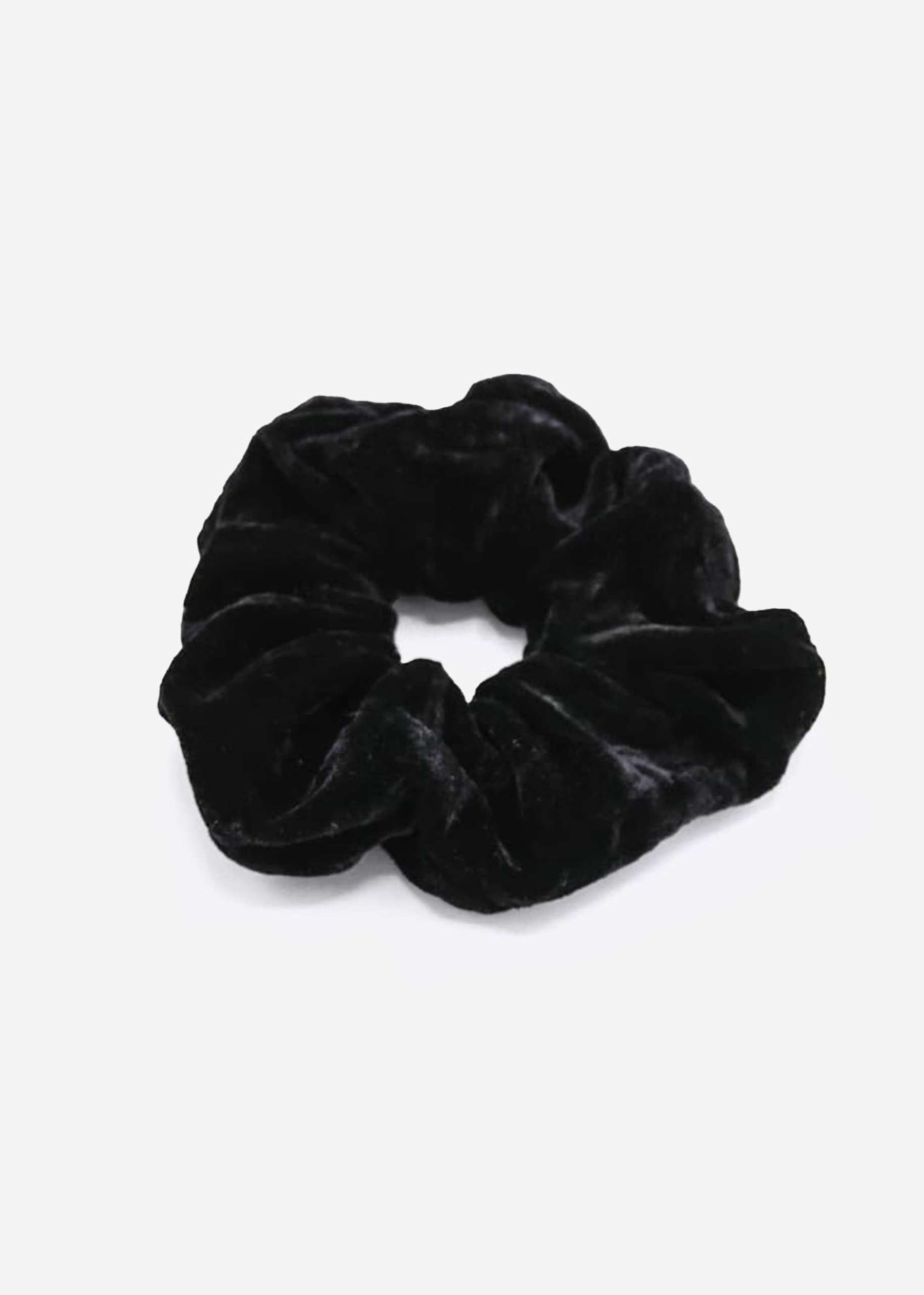 Scrunchie aus Velvet, schwarz