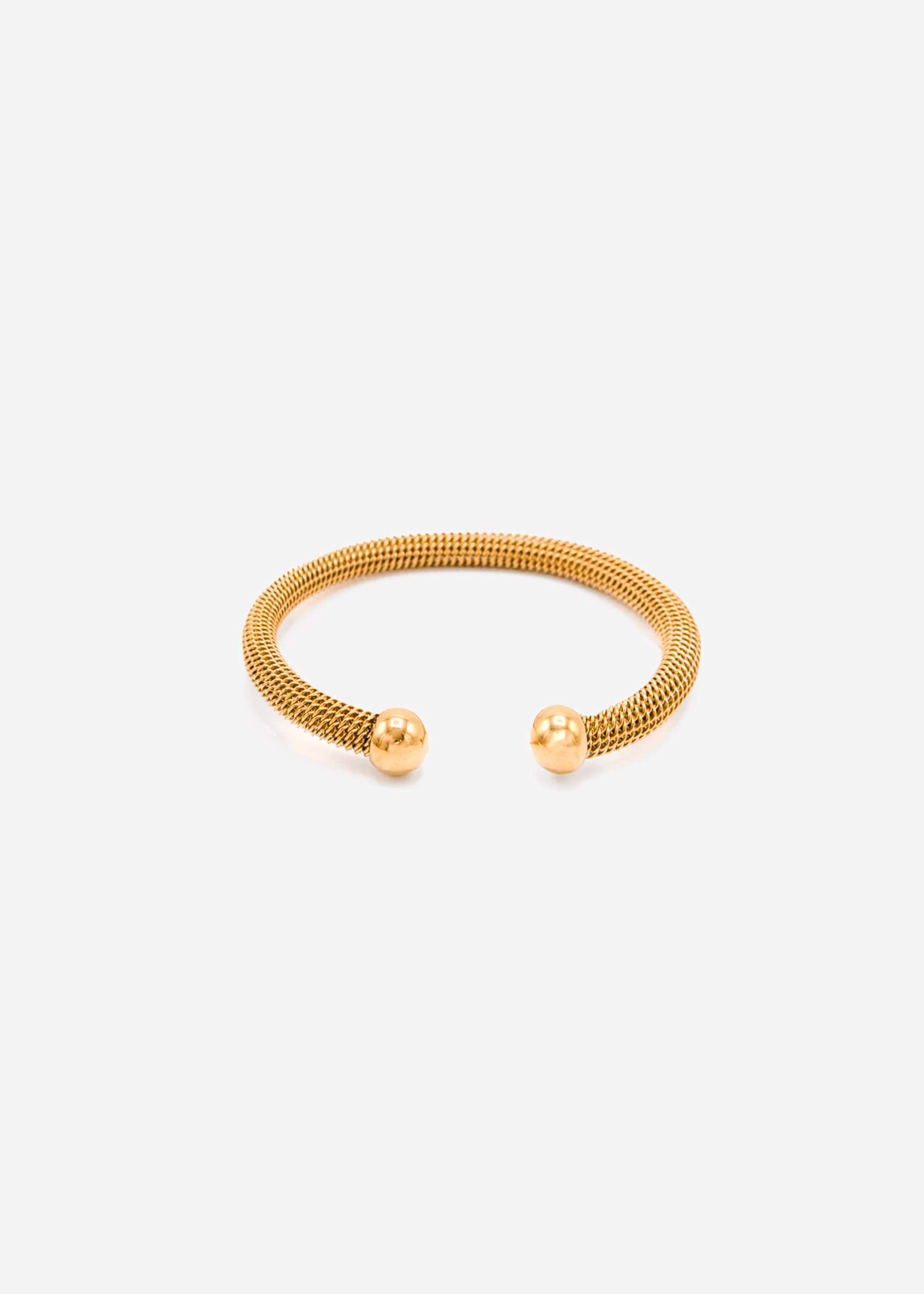 Rundes Armband, gold