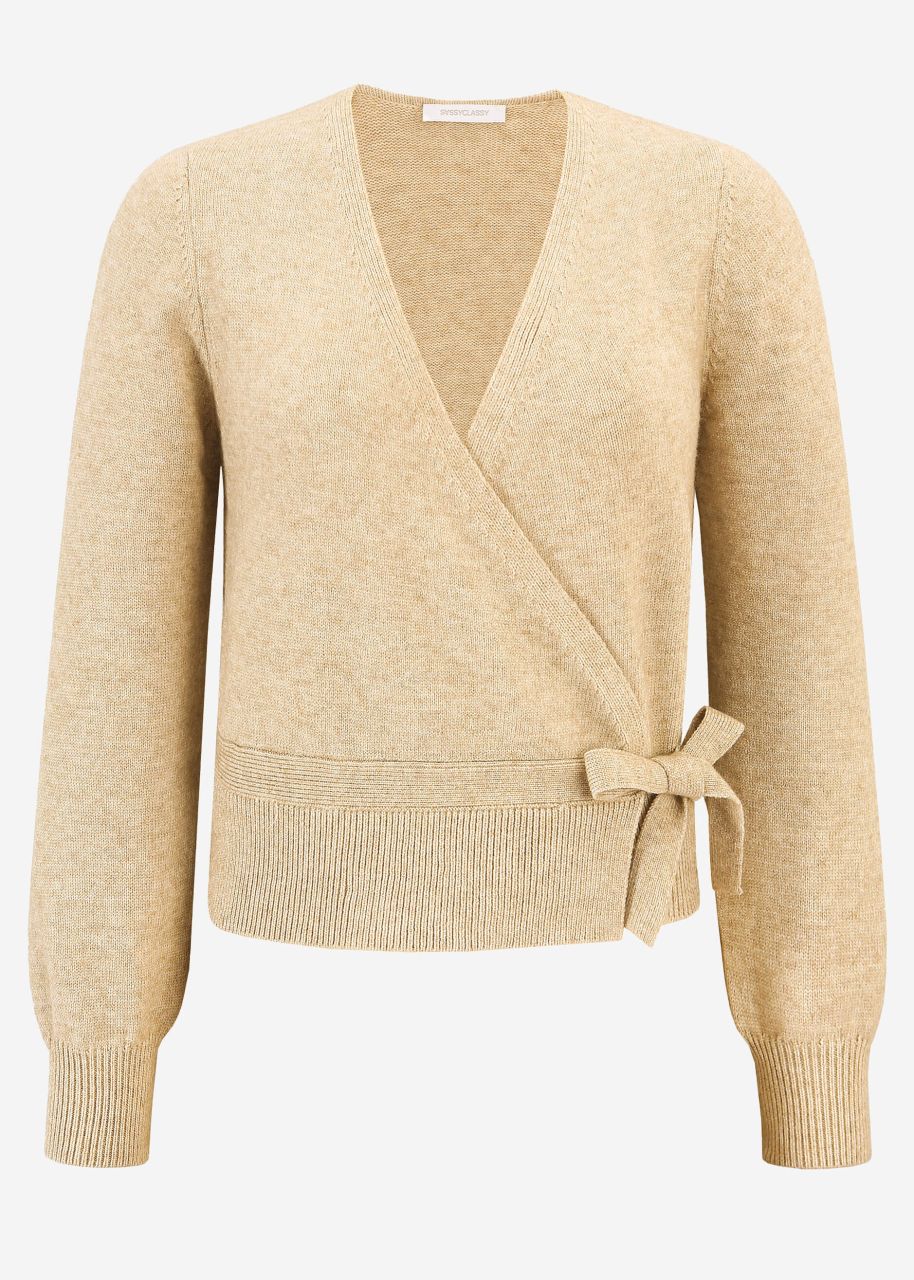 Wickel Cardigan - beige