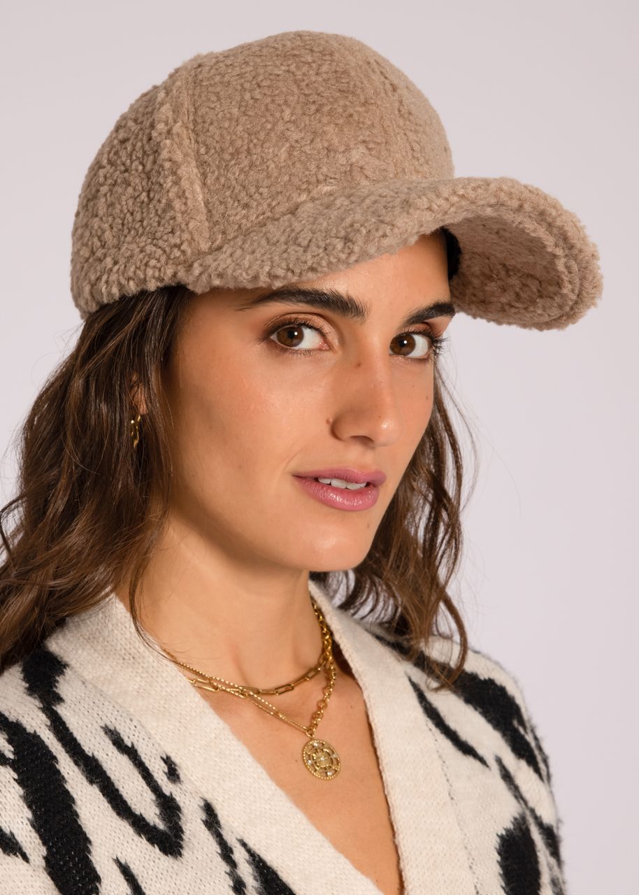 Teddy-Cap, beige