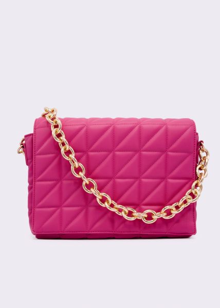 Tasche mit Überschlag, pink