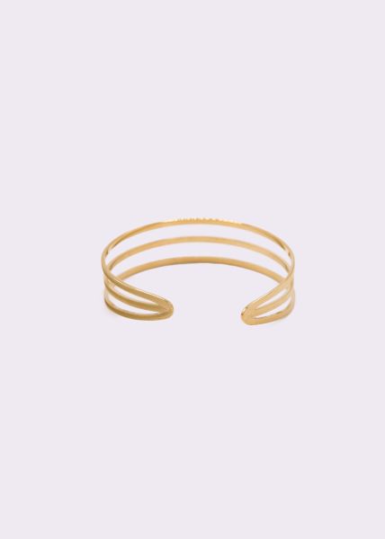 Dreigliedriges Armband, gold