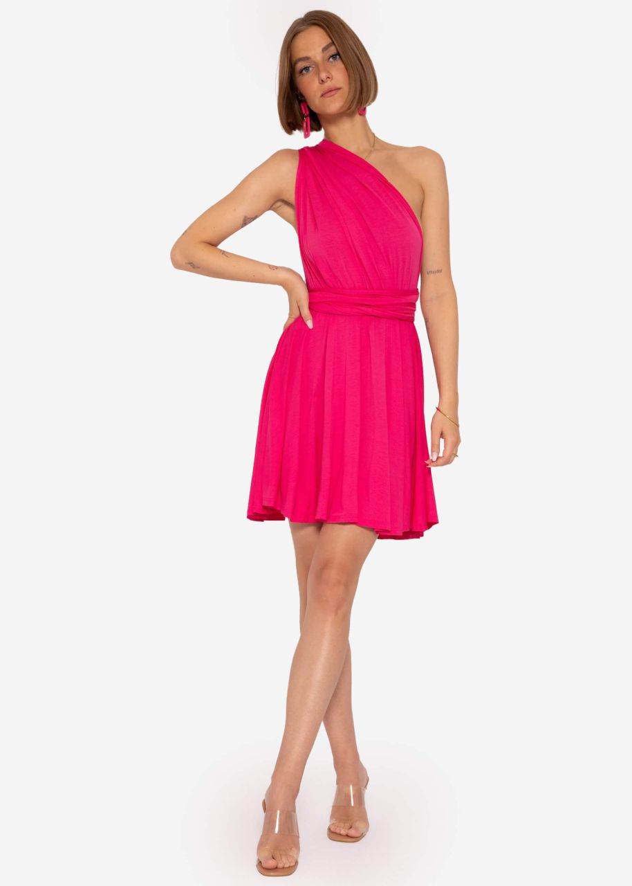 Multiway-Kleid, himbeerrot