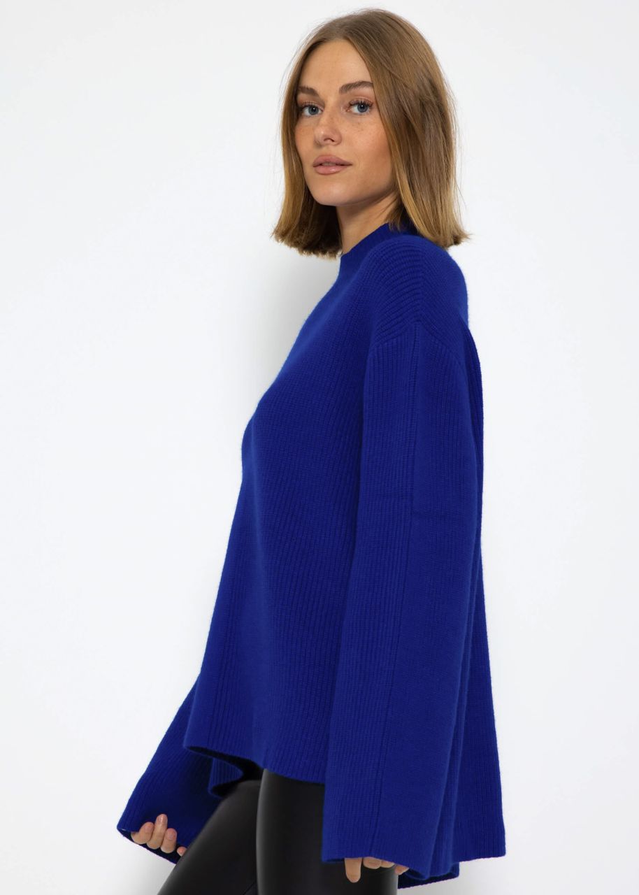 Turtleneck Pullover - royalblau