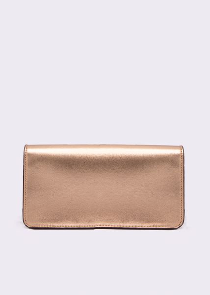 Glänzende SASSYCLASSY Handtasche, gold