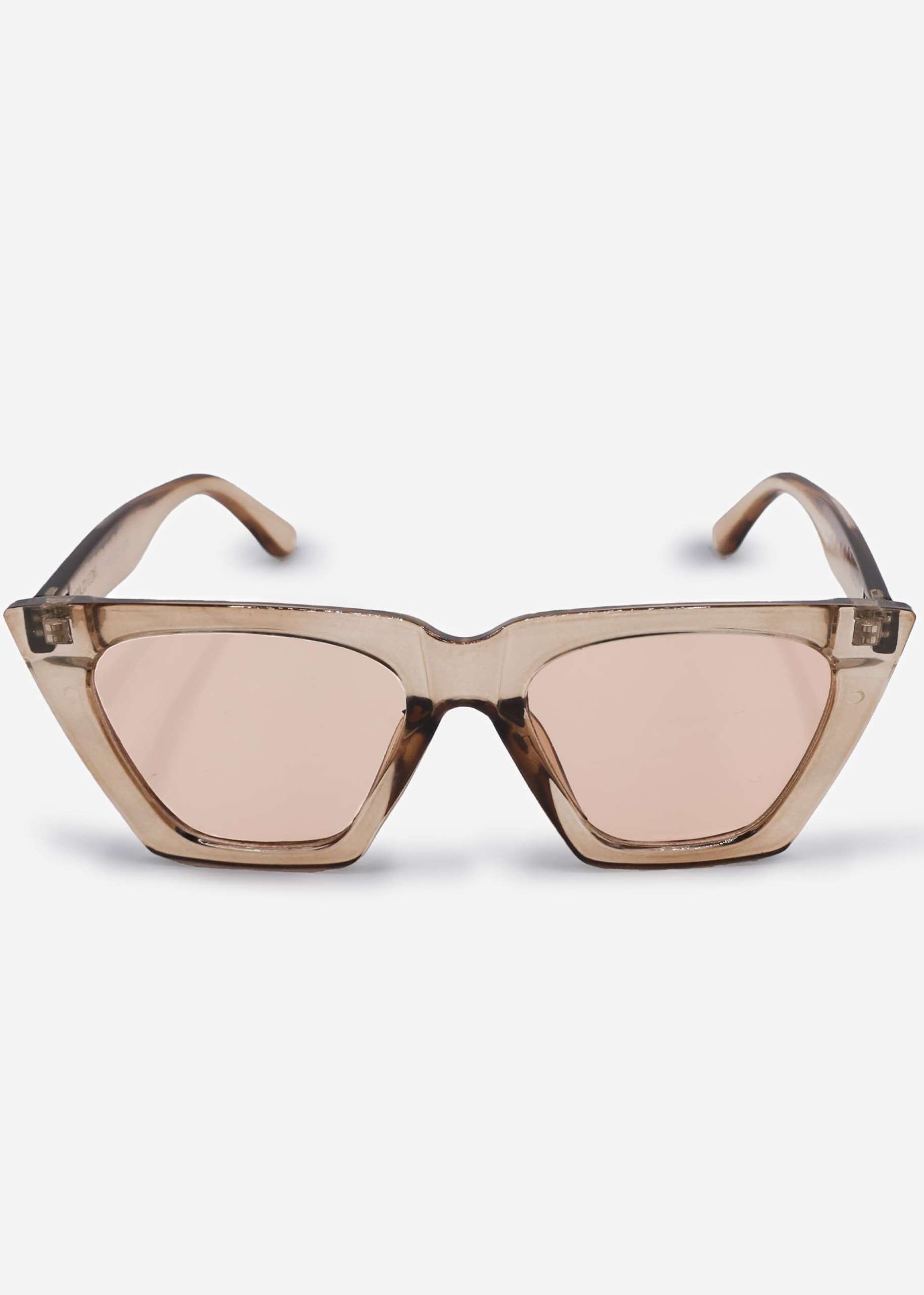 Cat Eye Sonnenbrille - braun