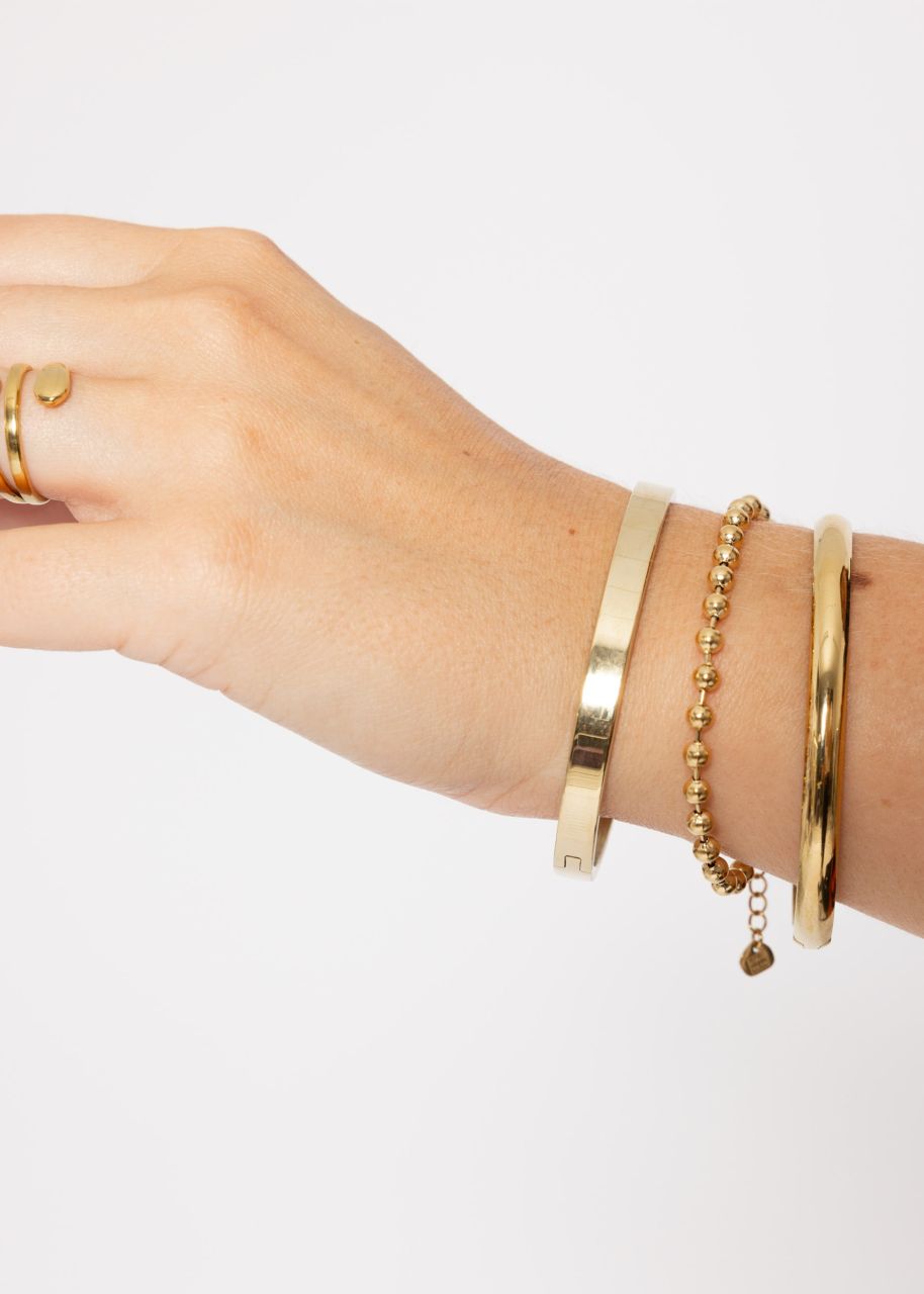 Kugel Armband - gold