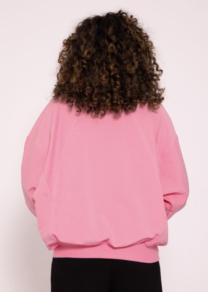 Sweatshirt "AMOUR", rosa