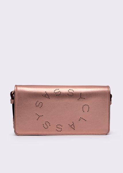 Glänzende SASSYCLASSY Handtasche, rosa