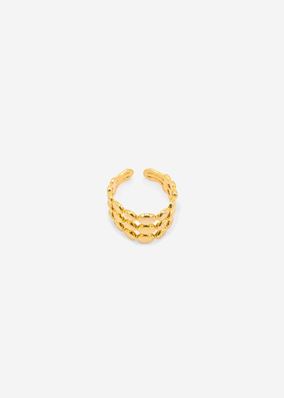 Breiter Ring, gold