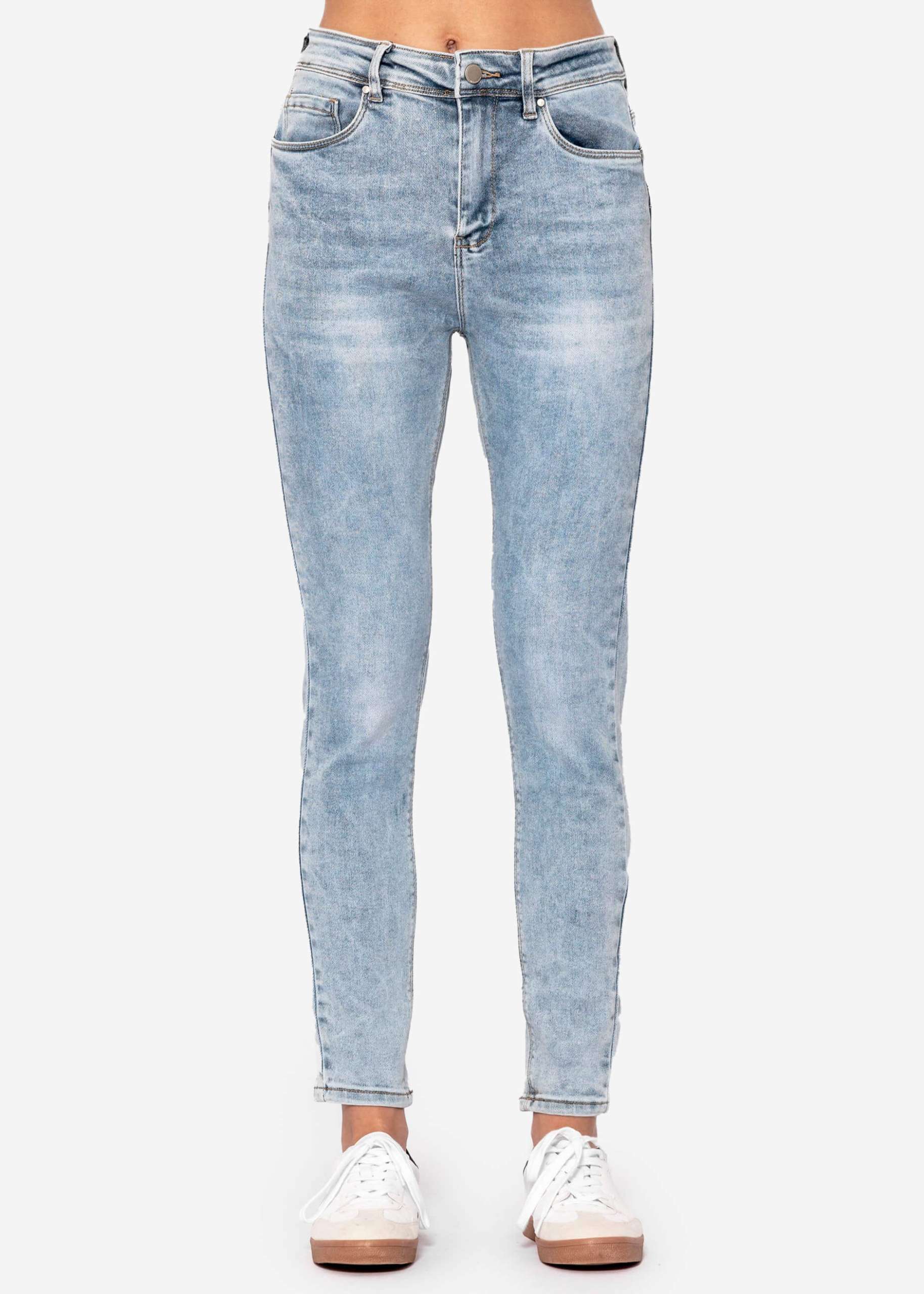 Push Up Jeans - hellblau