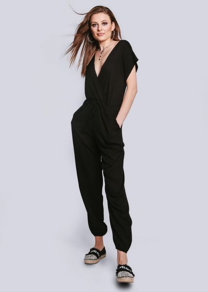 low v jumpsuit