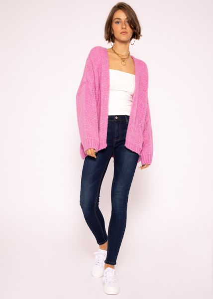 Oversize Cardigan, pink