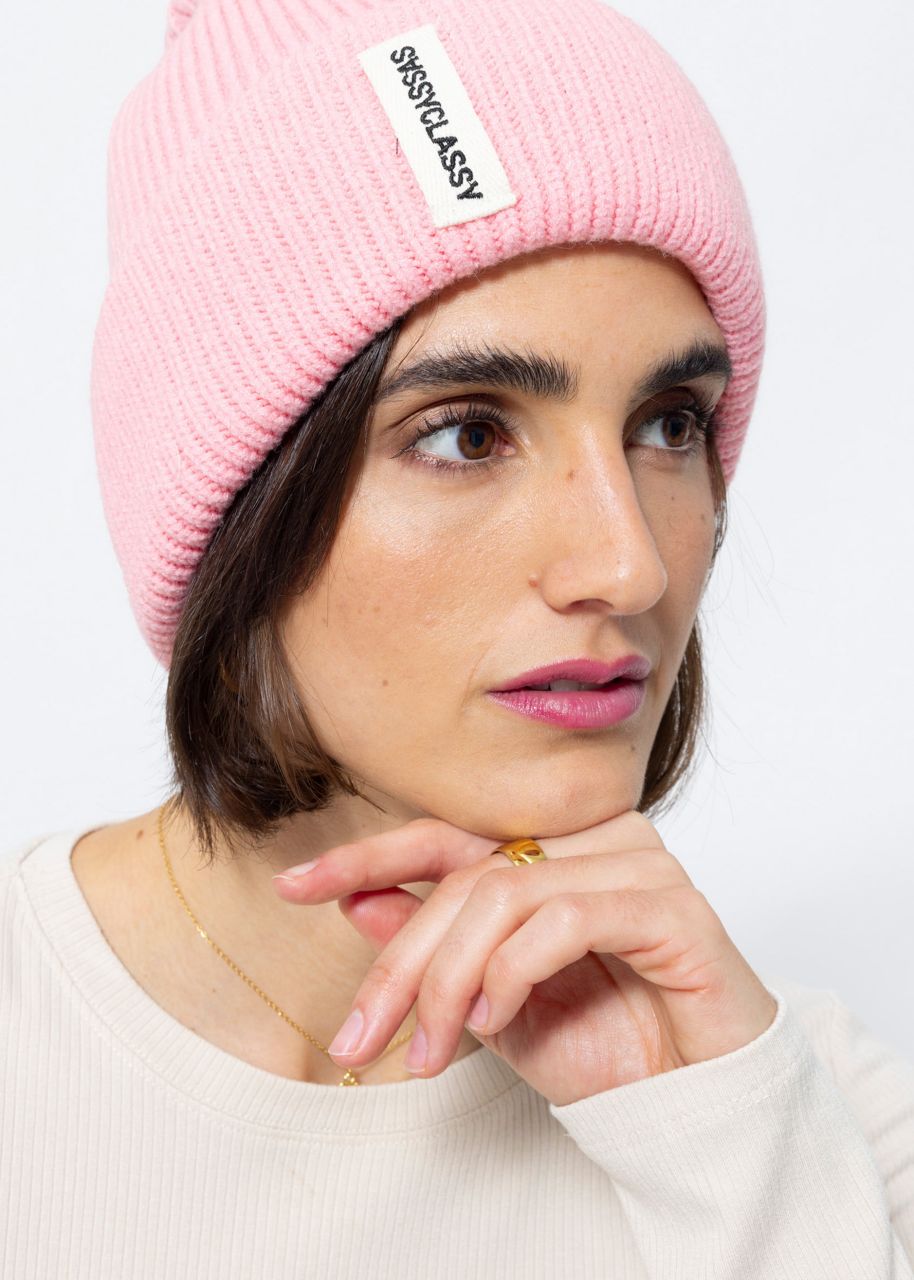 SASSYCLASSY Beanie - rosa