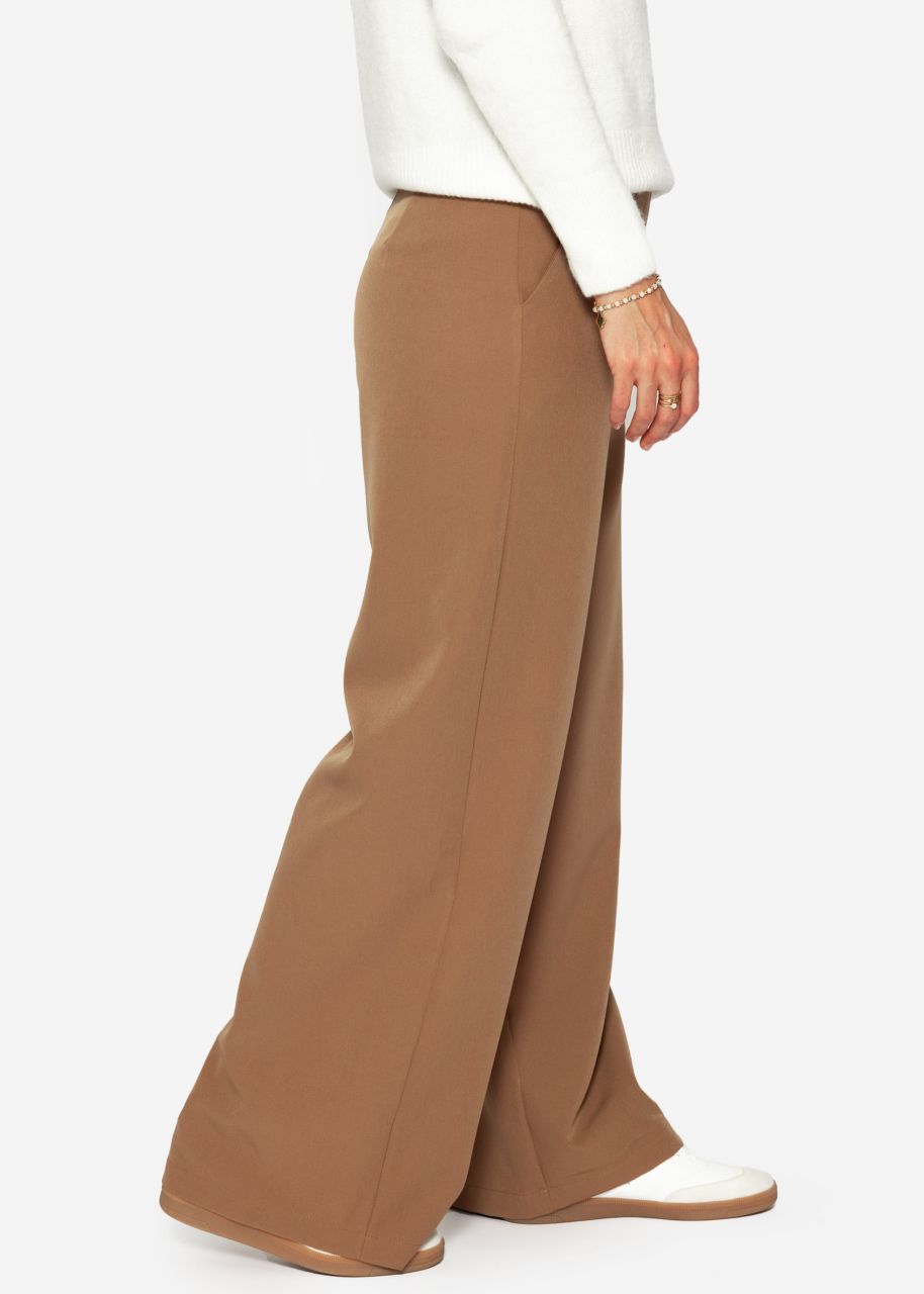 Stoffhose Highwaist - mocha