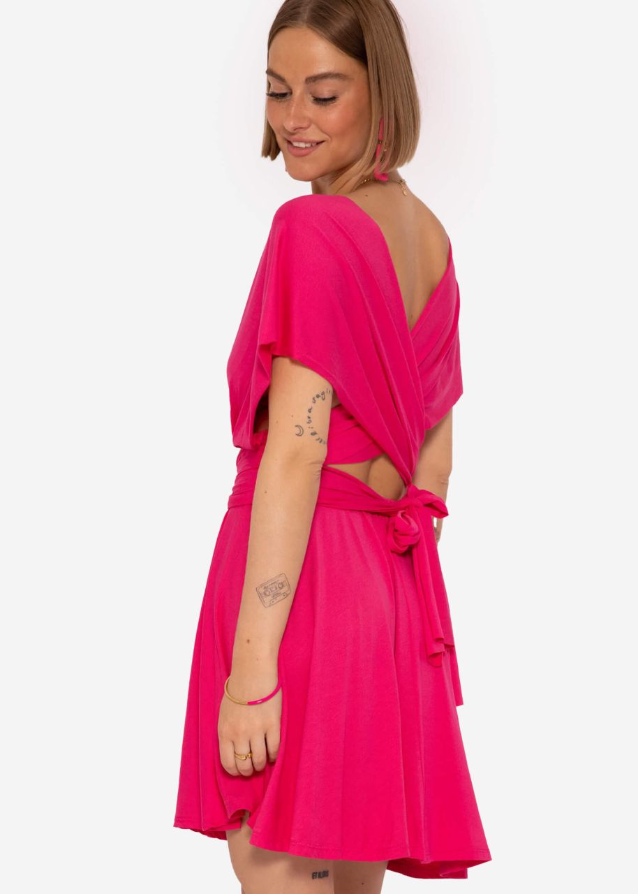 Multiway-Kleid, himbeerrot