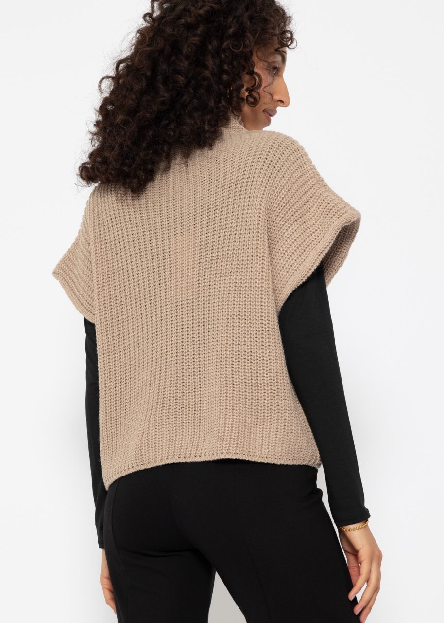 Pullunder mit Turtleneck - beige