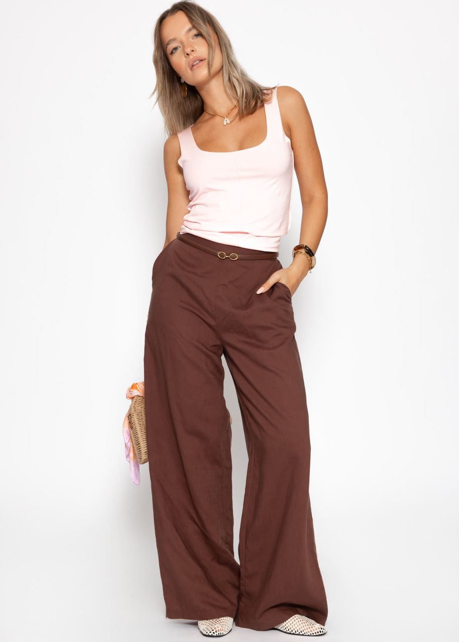 Top mit Ziernaht - rosa