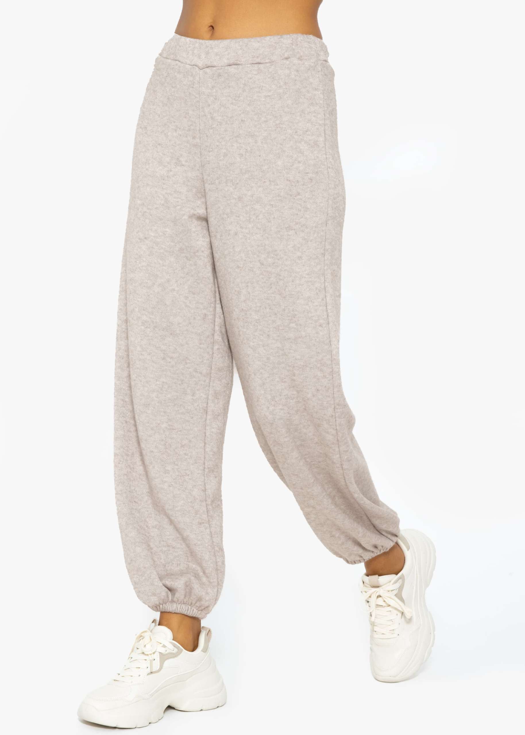 Super soft Jersey Jogginghose - taupe