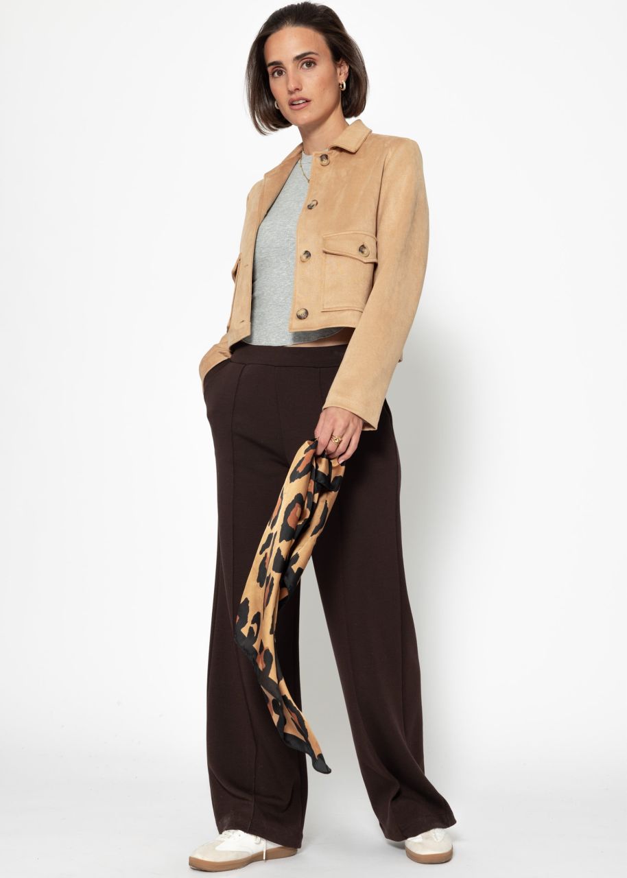 Jersey Top - grau