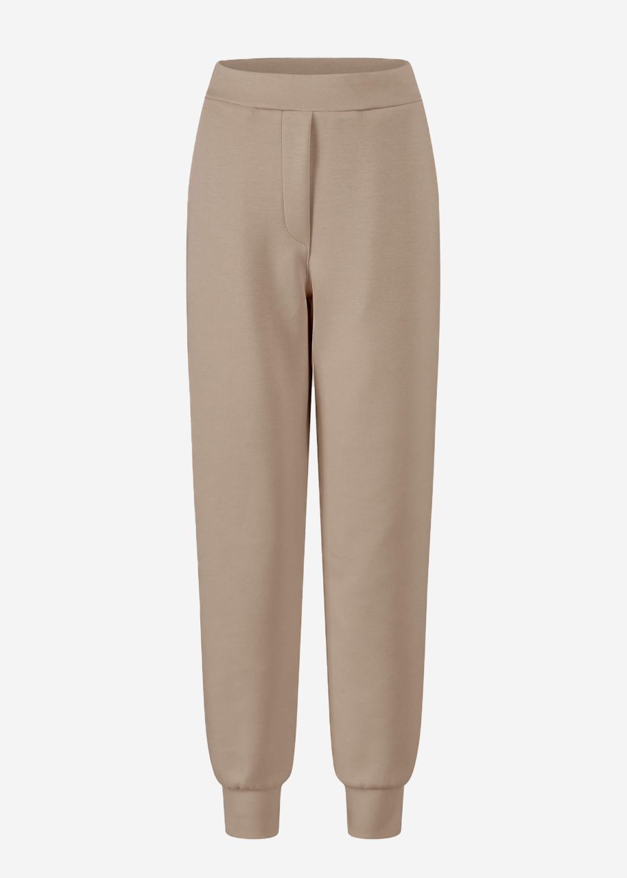 Softe Jogginghose - taupe