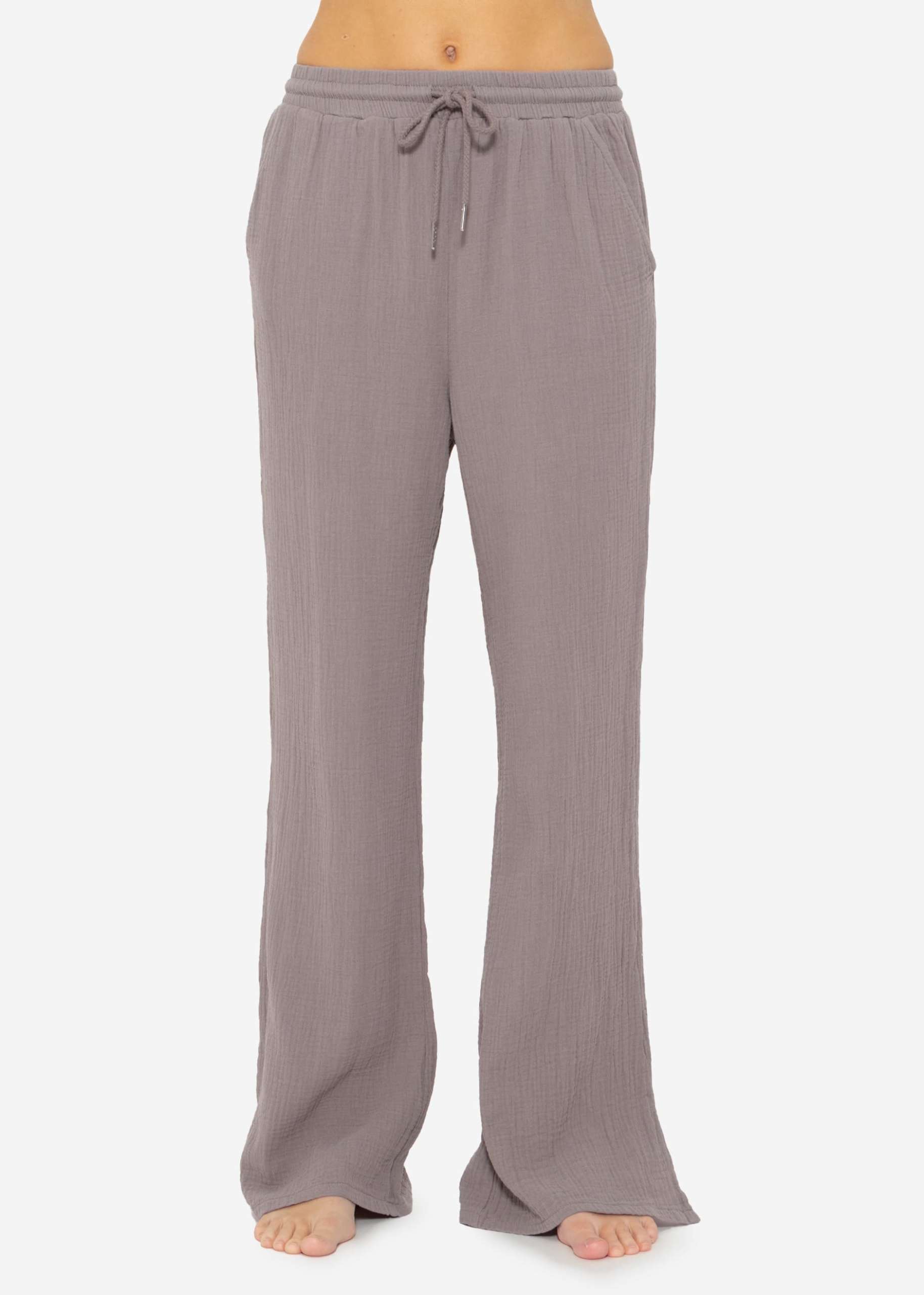 Musselin Pants, taupe