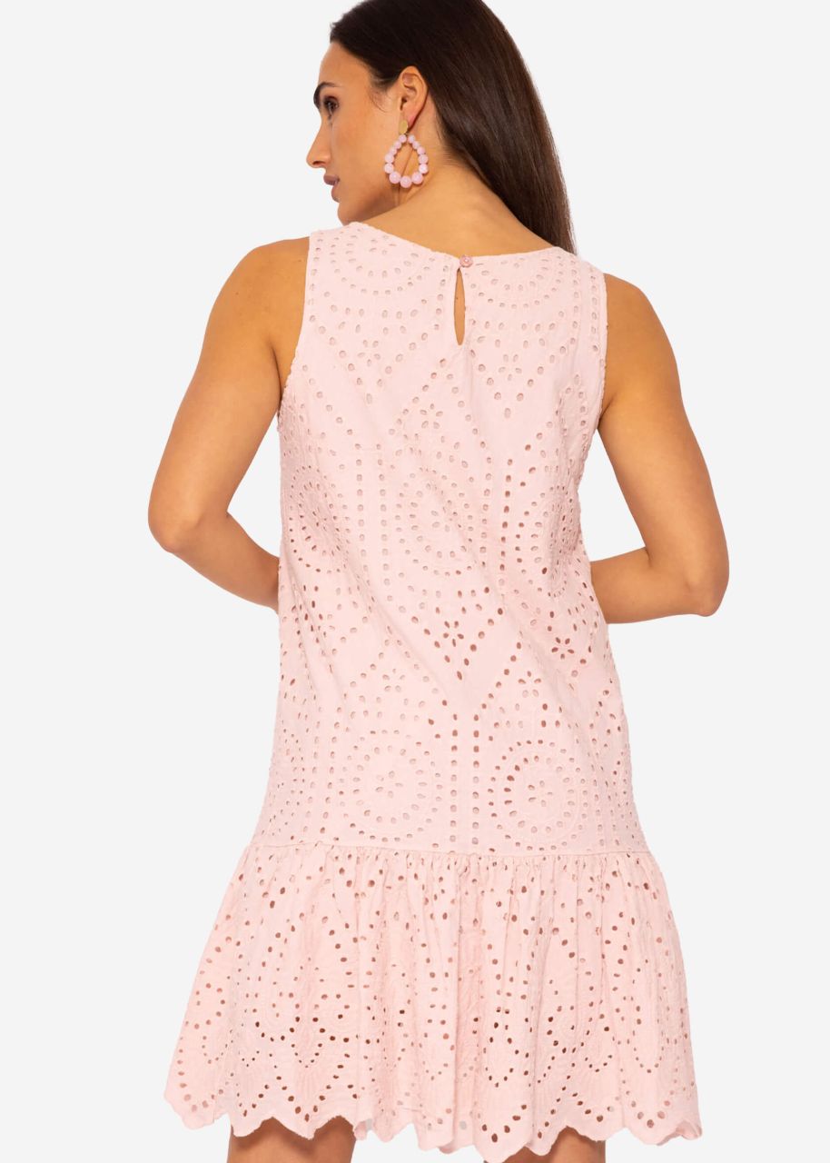 Spitzen Kleid, rosa